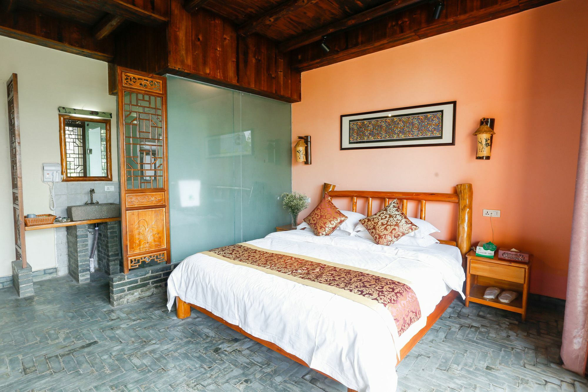 Yangshuo River Lodge Hotel Bagian luar foto