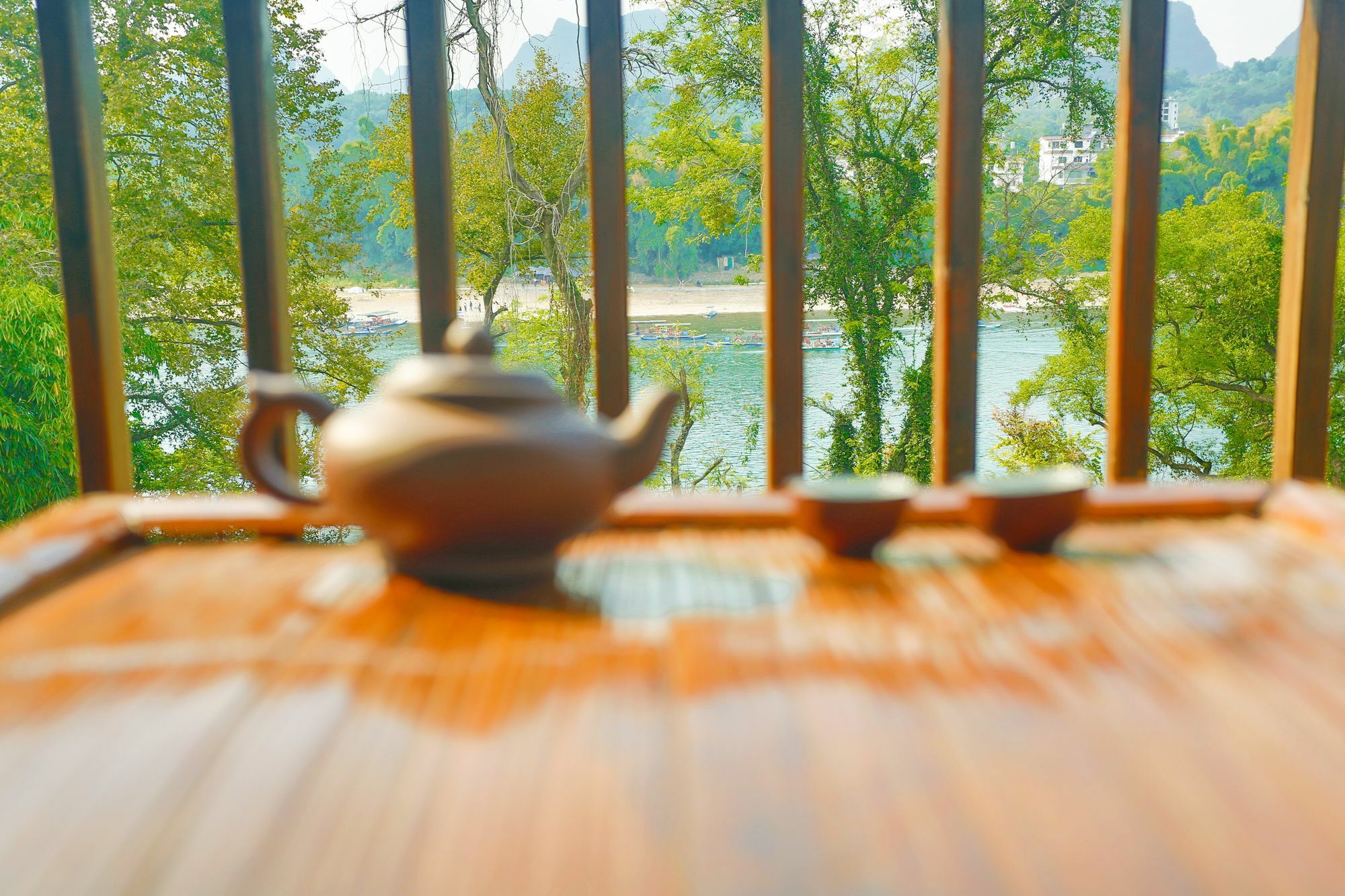 Yangshuo River Lodge Hotel Bagian luar foto