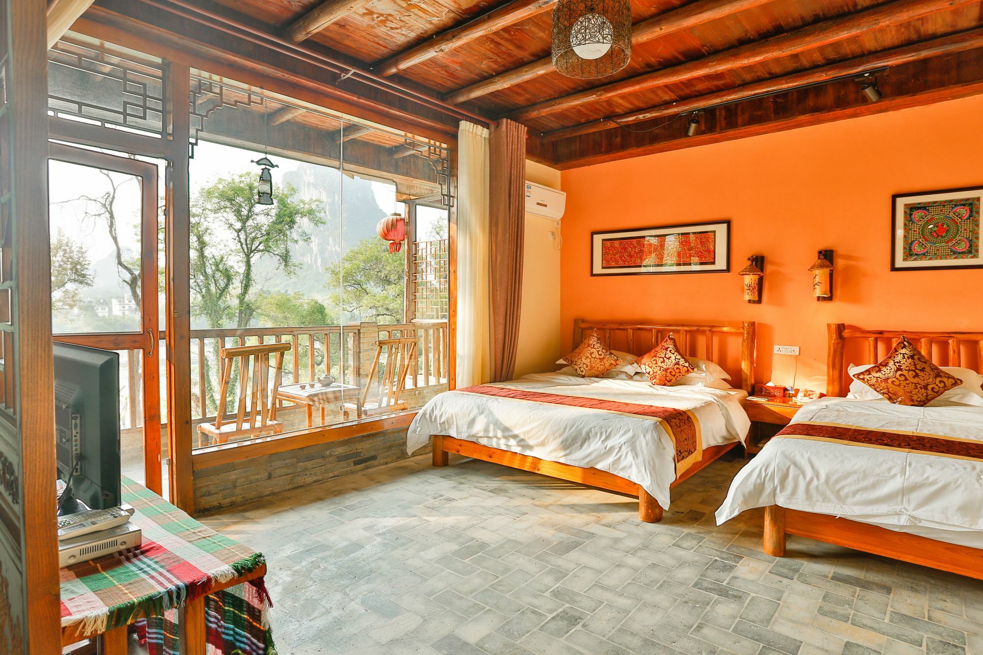 Yangshuo River Lodge Hotel Bagian luar foto
