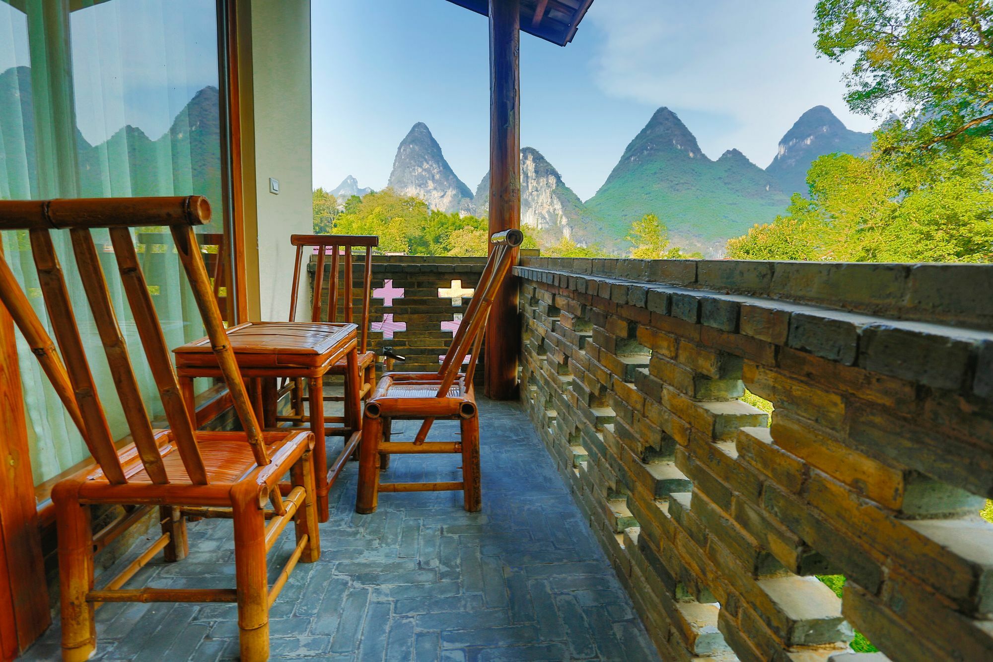 Yangshuo River Lodge Hotel Bagian luar foto